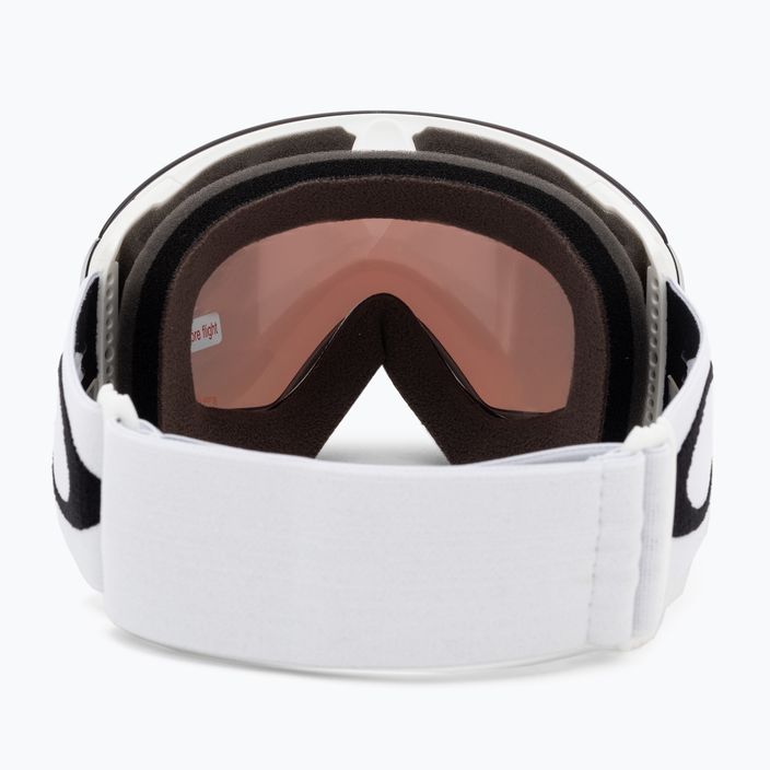 Oakley Flight Deck matiniai balti/prizm snow torch iridium slidinėjimo akiniai OO7050-35 3