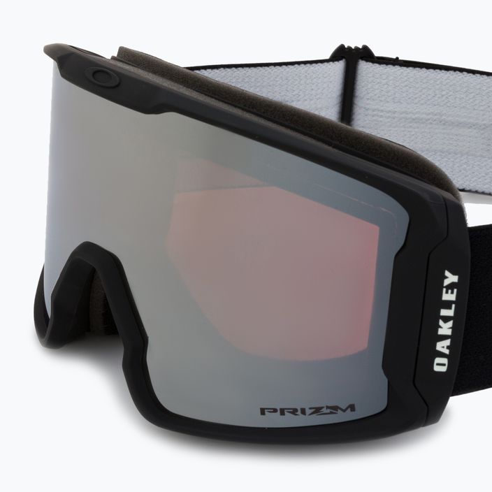 Oakley Line Miner matiniai juodi/prizm snow juodi iridžio slidinėjimo akiniai OO7070-01 5