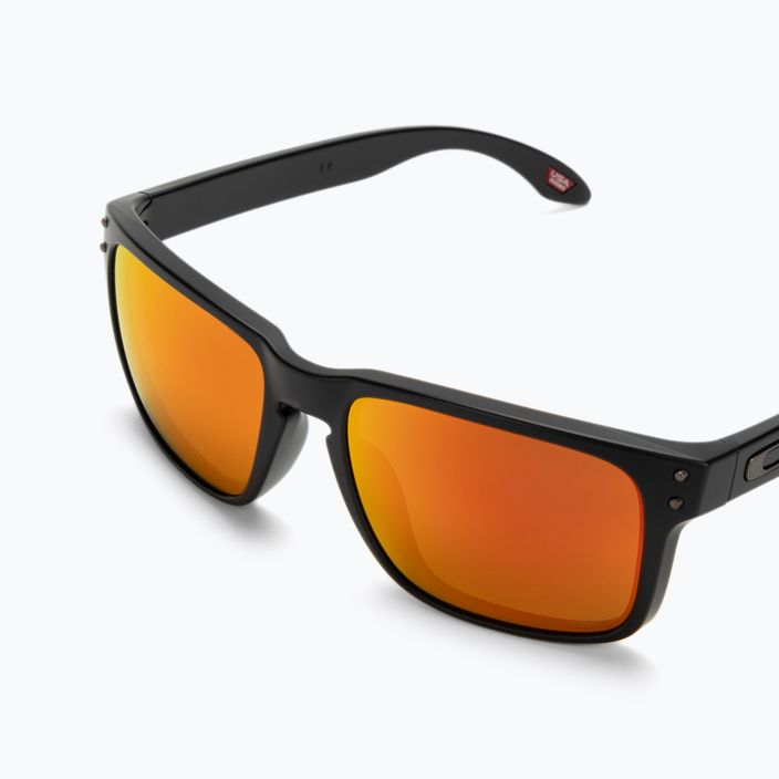 "Oakley Holbrook" matinės juodos/prizm rubino spalvos akiniai nuo saulės 0OO9102-E255 5