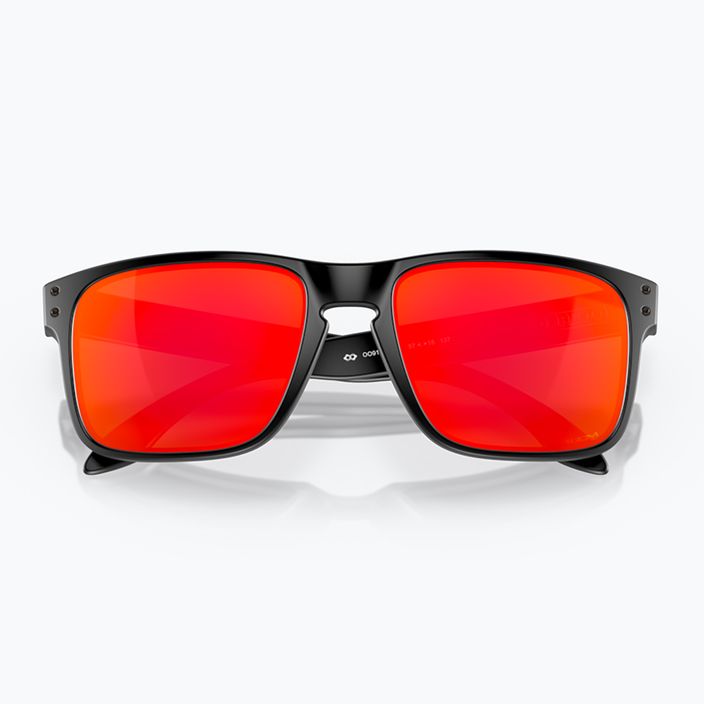 "Oakley Holbrook" matinės juodos/prizm rubino spalvos akiniai nuo saulės 0OO9102-E255 10