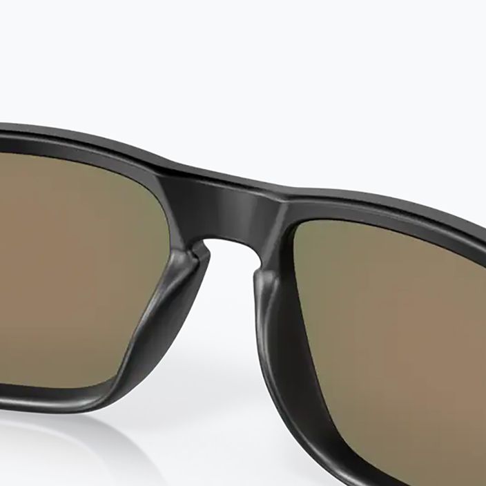 "Oakley Holbrook" matinės juodos/prizm rubino spalvos akiniai nuo saulės 0OO9102-E255 12