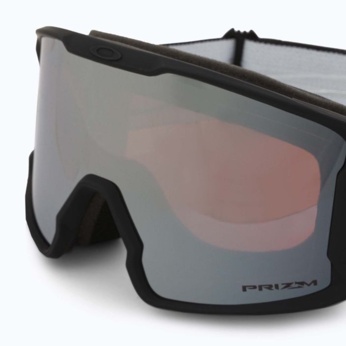 Oakley Line Miner matiniai juodi/prizm snow juodi iridžio slidinėjimo akiniai OO7093-02 5