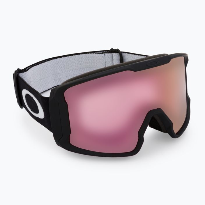 Oakley Line Miner matiniai juodi/prizm snow hi pink iridium slidinėjimo akiniai OO7093-06