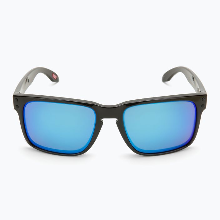 Oakley Holbrook poliruoti juodi/prizminiai safyro akiniai nuo saulės 0OO9102 3