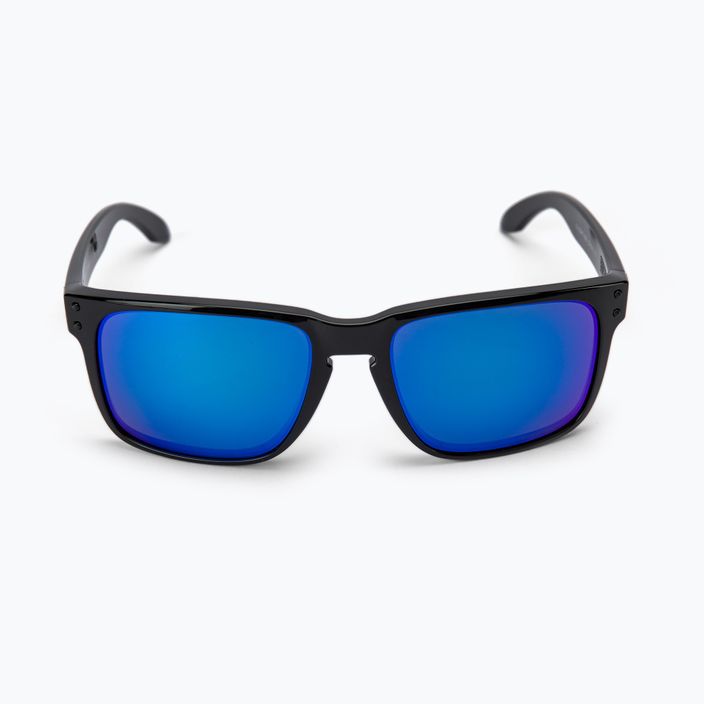 Oakley Holbrook XL poliruoti juodi/prizminiai safyriniai akiniai nuo saulės 0OO9417 5