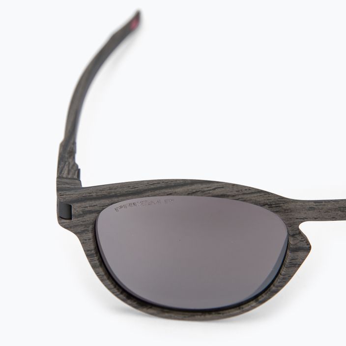Oakley Latch woodgrain/prizm black poliarizuoti akiniai nuo saulės 0OO9265 3