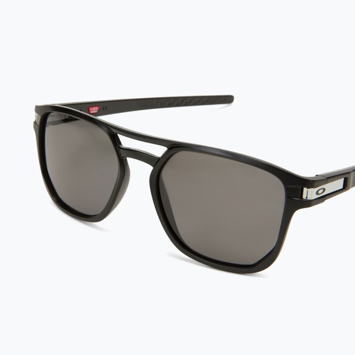 Oakley Latch Beta matiniai juodi/prizmine pilka spalva akiniai nuo saulės 0OO9436 5