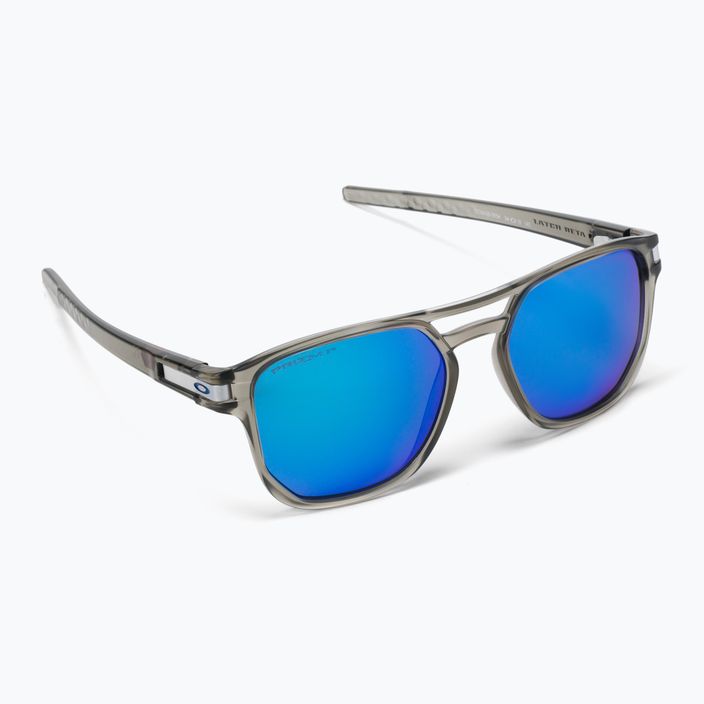 Oakley Latch Beta matiniai pilki rašaliniai/prizminiai safyriniai poliarizuoti akiniai nuo saulės 0OO9436