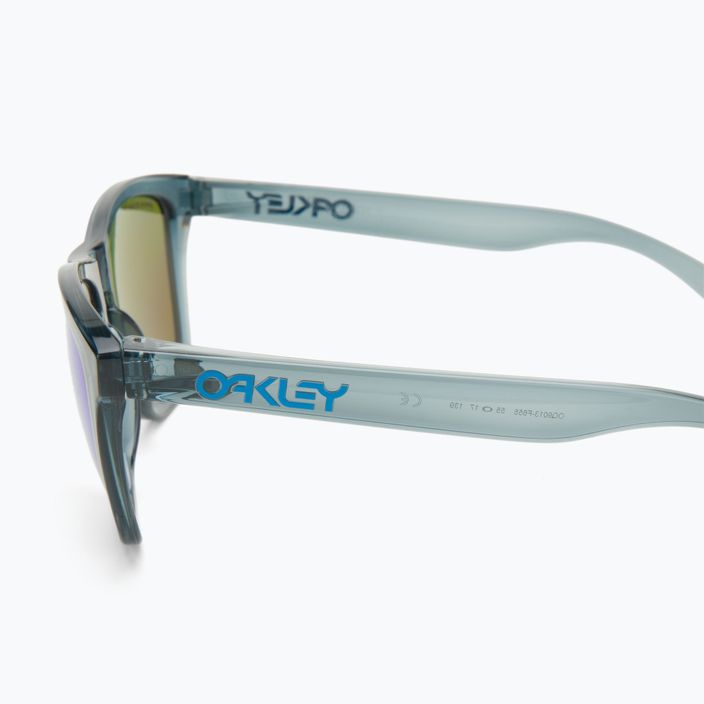 Oakley Frogskins krištoliniai juodi/prizminiai safyriniai poliarizuoti akiniai nuo saulės 0OO9013 4