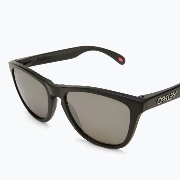 Oakley Frogskins matiniai juodi/prizm black poliarizuoti akiniai nuo saulės 0OO9013 5