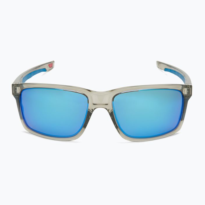 Oakley Mainlink XL pilkos spalvos rašalo/prizminio safyro akiniai nuo saulės 0OO9264 3