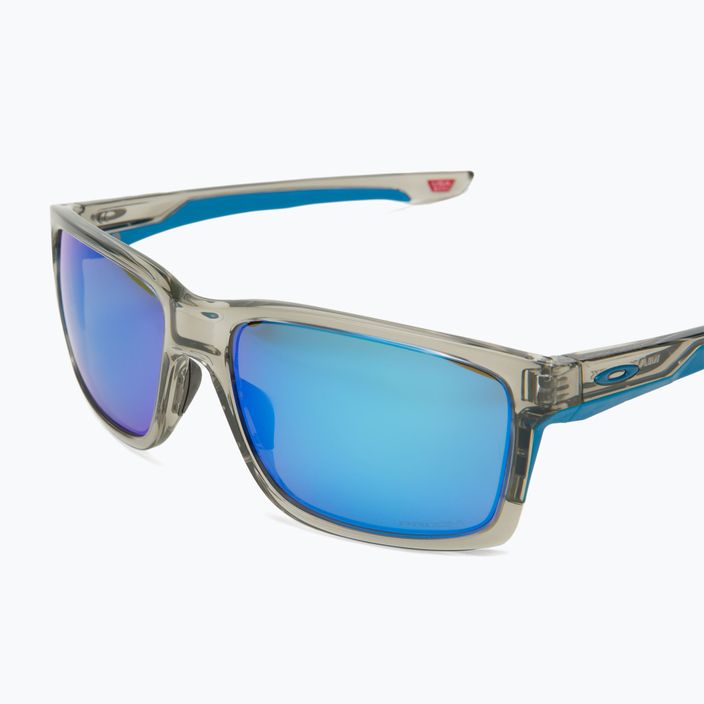 Oakley Mainlink XL pilkos spalvos rašalo/prizminio safyro akiniai nuo saulės 0OO9264 5