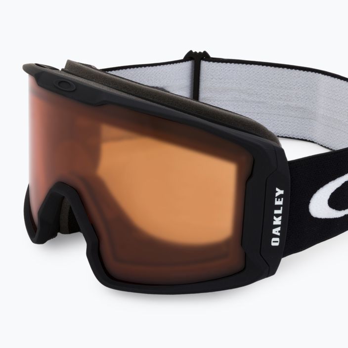 Oakley Line Miner matiniai juodi/prizm snow persimmon slidinėjimo akiniai OO7070-57 5