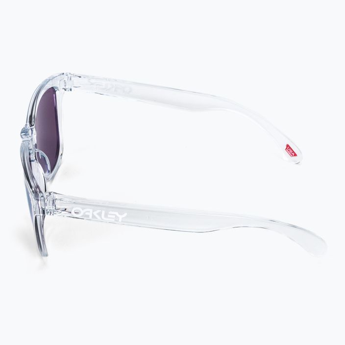 Oakley Frogskins akiniai nuo saulės poliruoti skaidrūs/prizm violetiniai 0OO9013 4