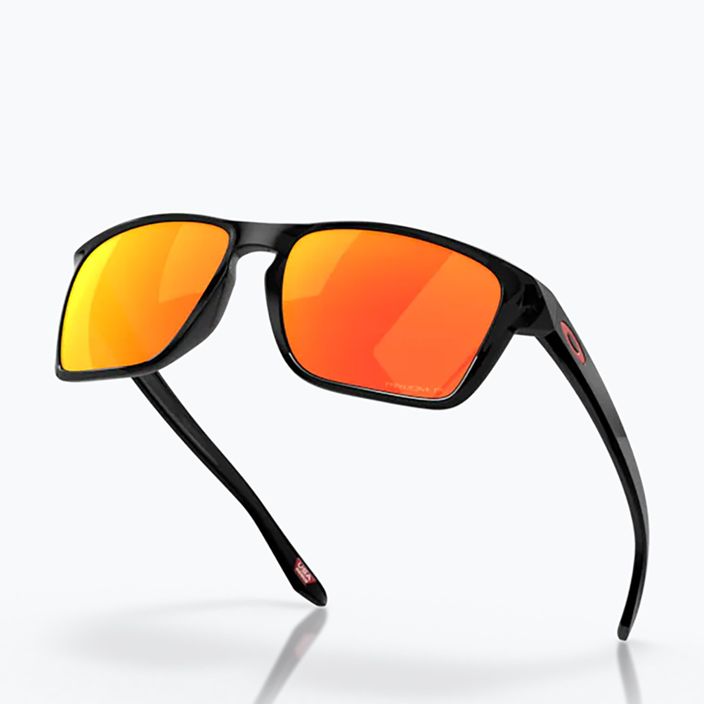 "Oakley Sylas" juodo rašalo/prizm ruby poliarizuoti akiniai nuo saulės 9