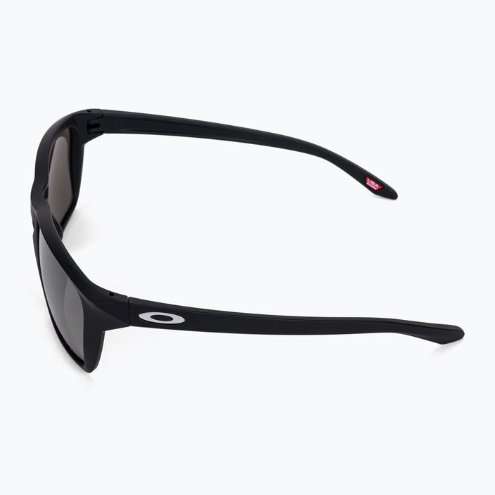 Oakley Sylas matiniai juodi/prizm black poliarizuoti akiniai nuo saulės 0OO9448 4