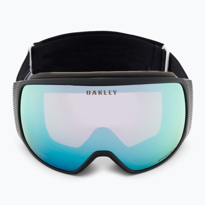 Oakley Flight Tracker factory pilot black/prizm snow sapphire iridium slidinėjimo akiniai OO7104-08 2