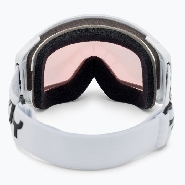 Oakley Flight Tracker factory pilot white/prizm snow hi pink iridium slidinėjimo akiniai OO7105-14 3
