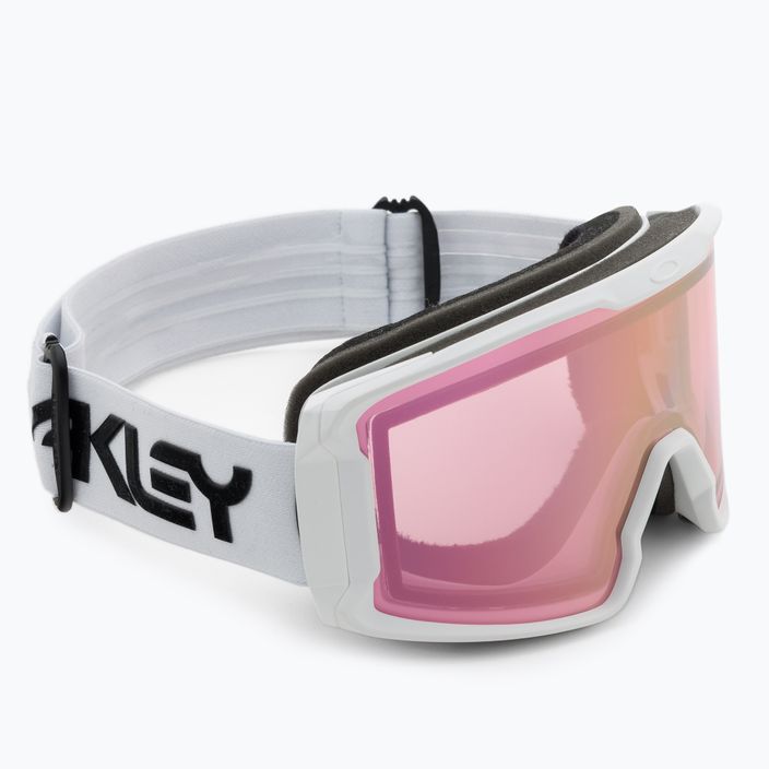Oakley Line Miner factory pilot white/prizm snow hi pink iridium slidinėjimo akiniai OO7093-34