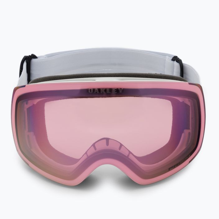 Oakley Flight Deck factory pilot white/prizm snow pink iridium slidinėjimo akiniai OO7064-93 2