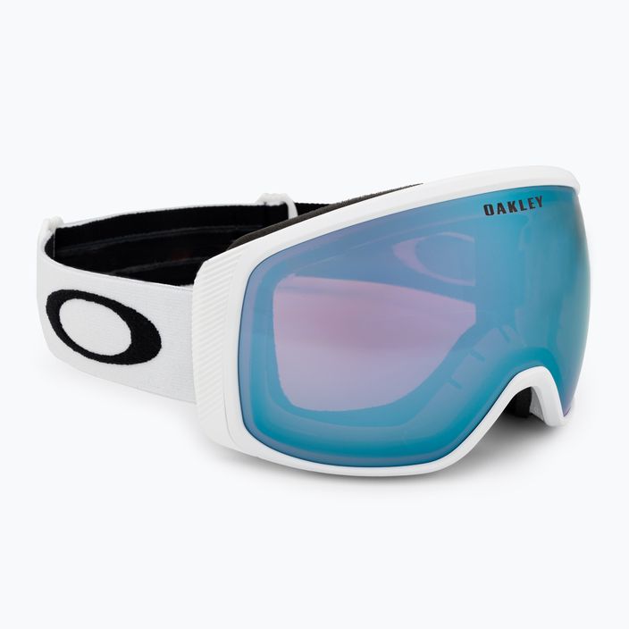 Oakley Flight Tracker slidinėjimo akiniai matiniai balti/prizm snow sapphire iridium