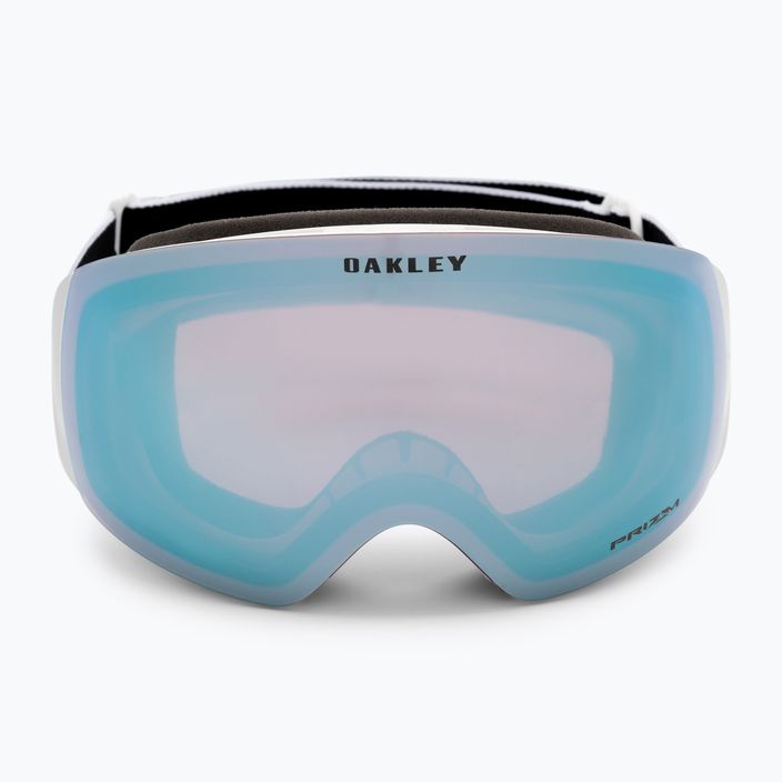 Oakley Flight Deck matiniai balti/prizm snow sapphire iridium slidinėjimo akiniai OO7064-A0 2