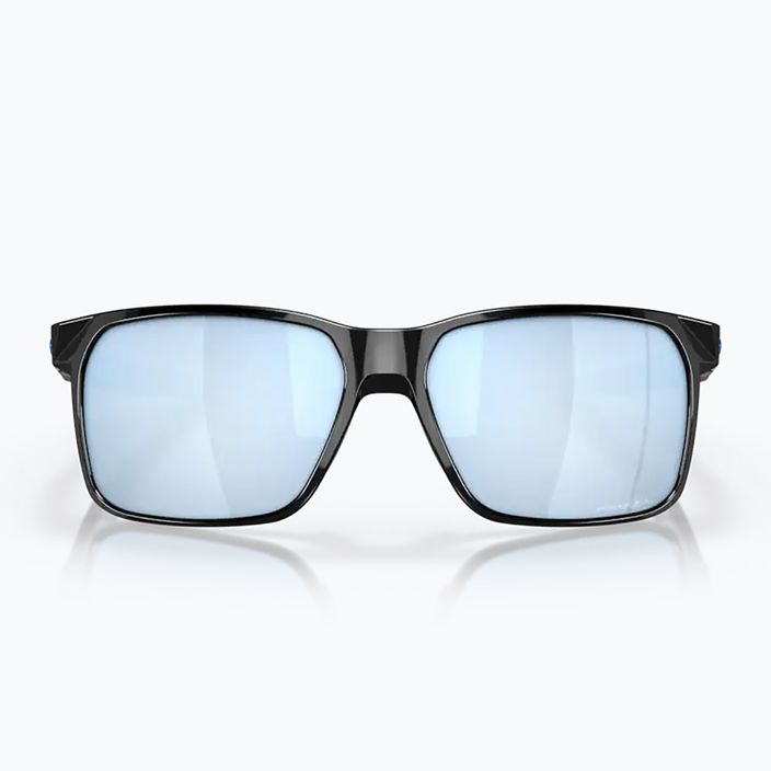 "Oakley Portal X" akiniai nuo saulės poliruoti juodi/prizm deep water poliarizuoti 7