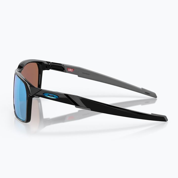 "Oakley Portal X" akiniai nuo saulės poliruoti juodi/prizm deep water poliarizuoti 8