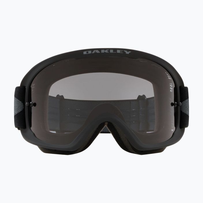 Oakley O Frame 2.0 Pro MTB dviratininkų akiniai juodi metaliniai/tamsiai pilki 8