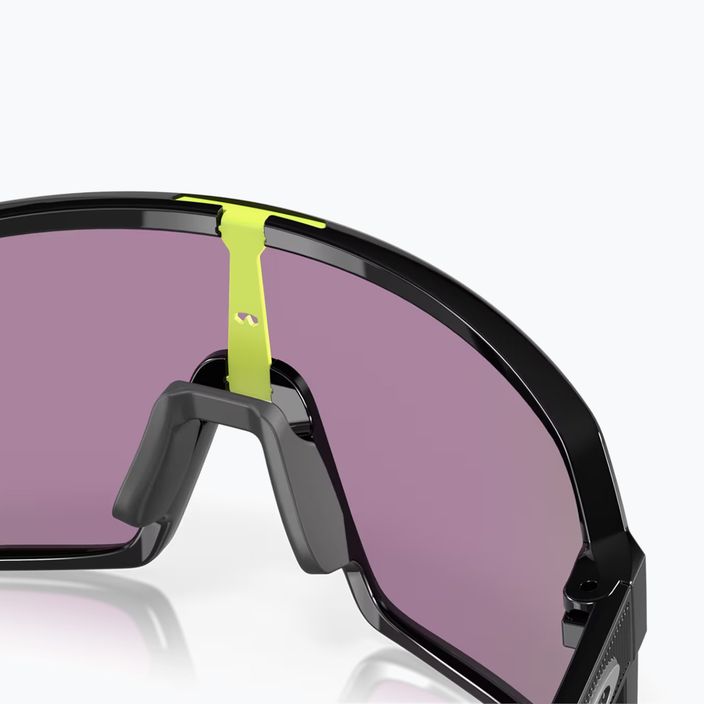"Oakley Sutro S" poliruoti juodi/prizm žade akiniai nuo saulės 7