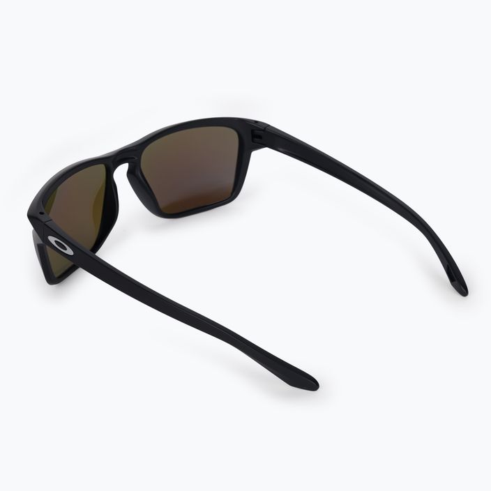 Oakley Sylas matiniai juodi/prizm safyro poliarizuoti akiniai nuo saulės 0OO9448 2