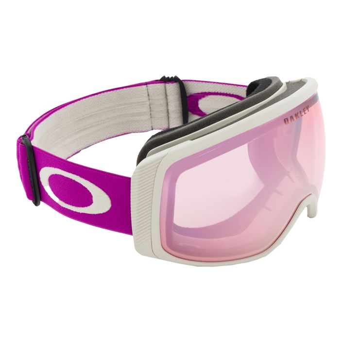 Oakley Flight Tracker matiniai ultravioletiniai/prizm snow hi pink iridium slidinėjimo akiniai OO7105-47