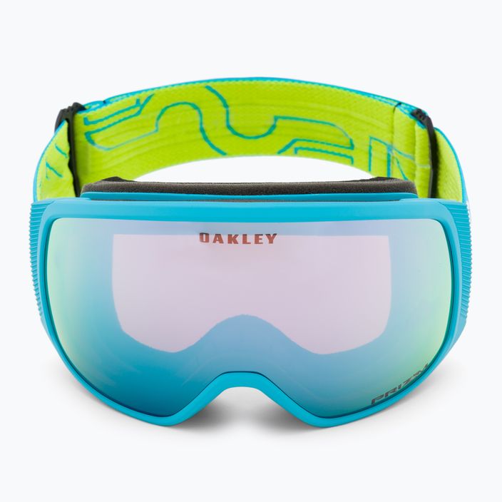 Oakley Flight Tracker slidinėjimo akiniai sky blue/prizm snow sapphire iridium OO7105-50 2