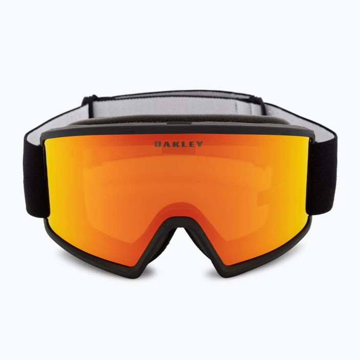 Oakley Target Line matinės juodos/žėrinčio iridžio spalvos slidinėjimo akiniai OO7120-03 2