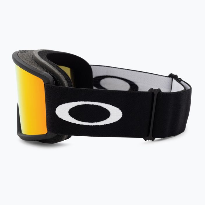 Oakley Target Line matinės juodos/žėrinčio iridžio spalvos slidinėjimo akiniai OO7120-03 4