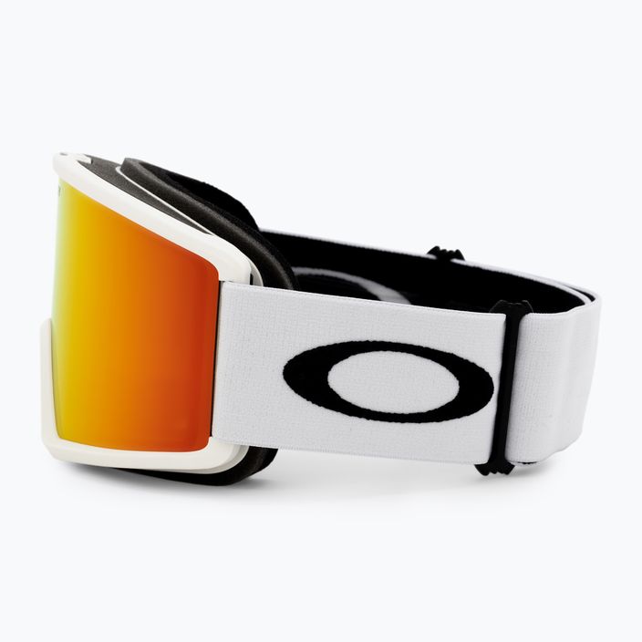 Oakley Target Line matinės baltos/žėrinčio iridžio spalvos slidinėjimo akiniai OO7120-07 4