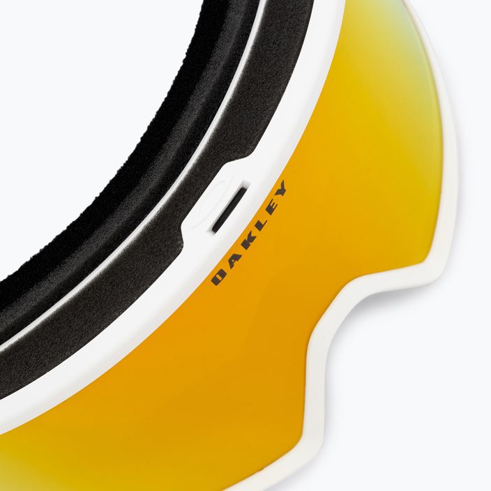 Oakley Target Line matinės baltos/žėrinčio iridžio spalvos slidinėjimo akiniai OO7120-07 5
