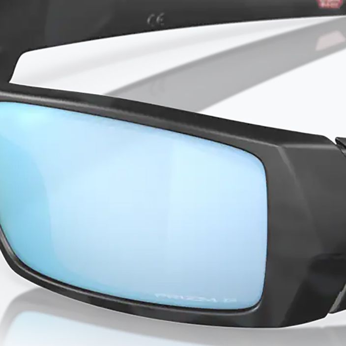 "Oakley Gascan" matiniai juodi kamufliažiniai/prizm deep water poliarizuoti akiniai nuo saulės 11