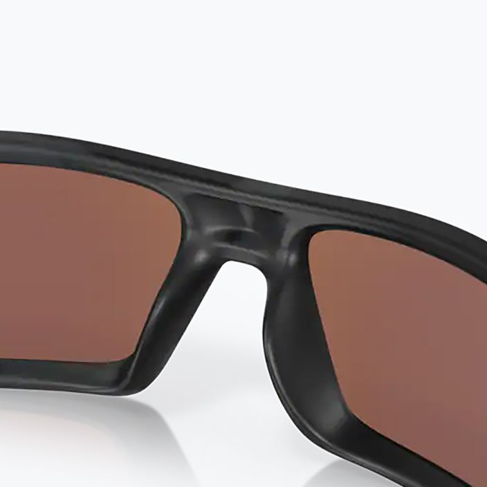 "Oakley Gascan" matiniai juodi kamufliažiniai/prizm deep water poliarizuoti akiniai nuo saulės 12