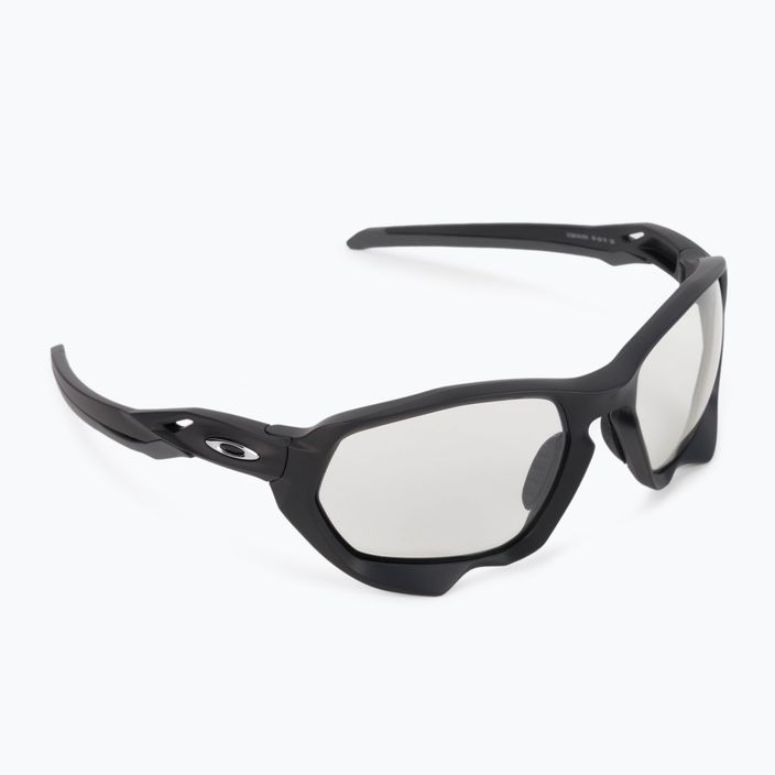 Oakley Plazma matiniai anglies/skaidrūs-juodi fotochrominiai akiniai nuo saulės 0OO9019