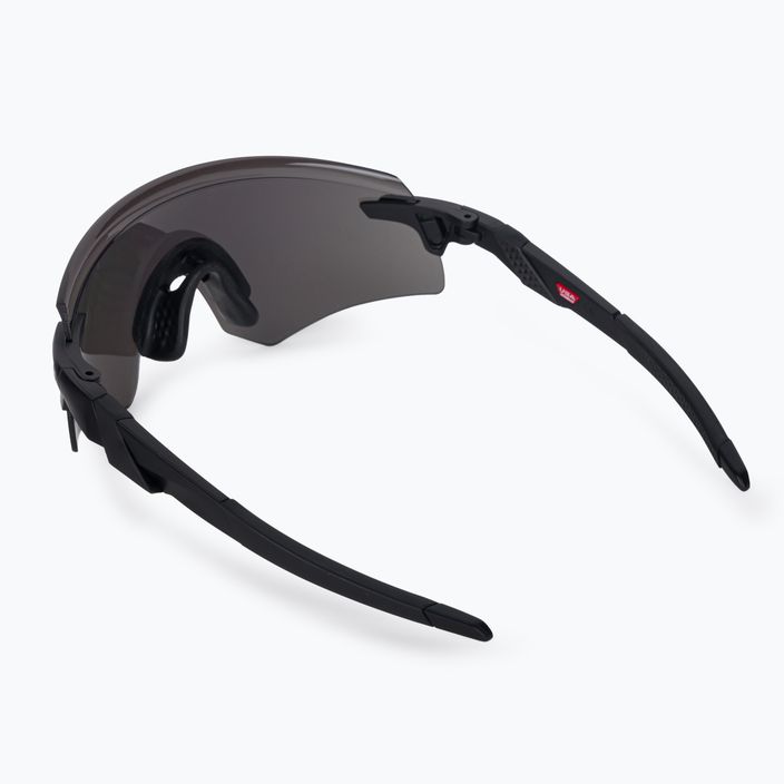Oakley Encoder matiniai juodi/prizm black dviratininkų akiniai 0OO9471 2
