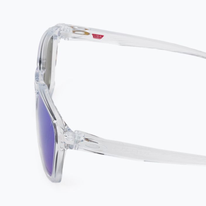 Oakley Ojector poliruoti skaidrūs/prizmatiniai safyro akiniai nuo saulės 0OO9018 4