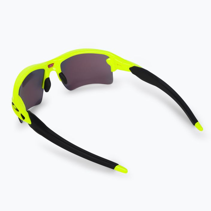 Oakley Flak 2.0 XL teniso kamuoliukas geltonas/prizma kelių akiniai nuo saulės 0OO9188 2