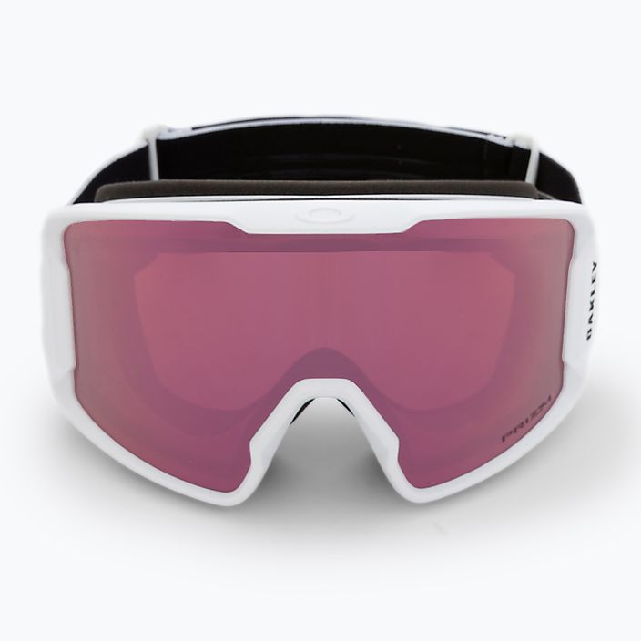 Oakley Line Miner matiniai balti/prizm rožinio aukso iridžio slidinėjimo akiniai OO7070-C5 2