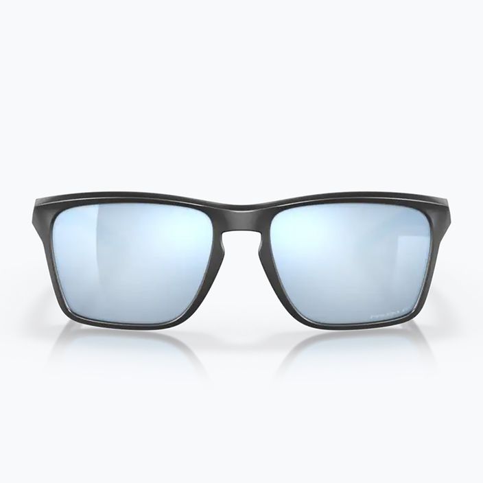 "Oakley Sylas" matiniai juodi/prizm deep water poliarizuoti akiniai nuo saulės 6