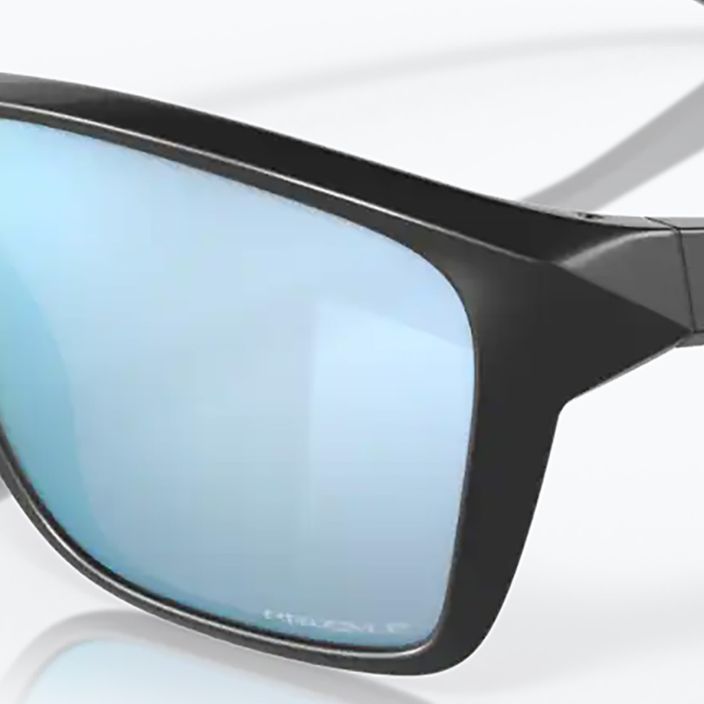 "Oakley Sylas" matiniai juodi/prizm deep water poliarizuoti akiniai nuo saulės 10