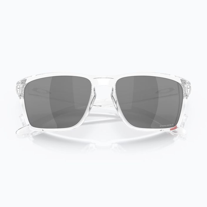 Akiniai nuo saulės Oakley Sylas polished clear/prizm sapphire 5