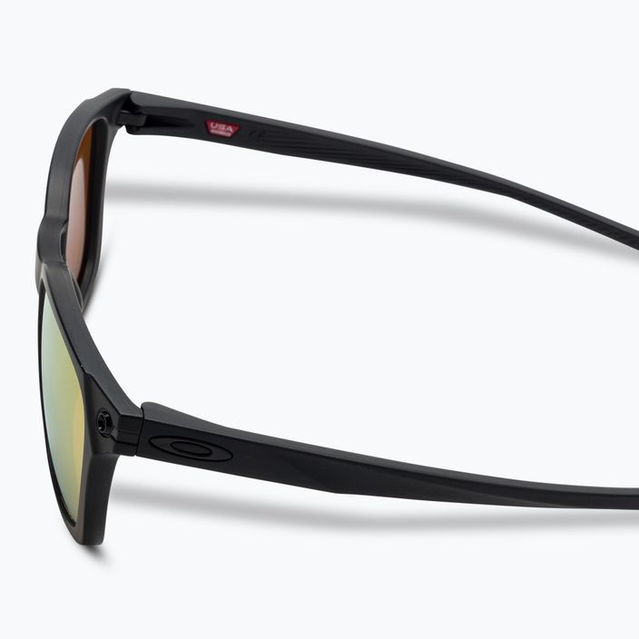 "Oakley Ojector" matiniai juodi/prizm 24k poliarizuoti akiniai nuo saulės 4