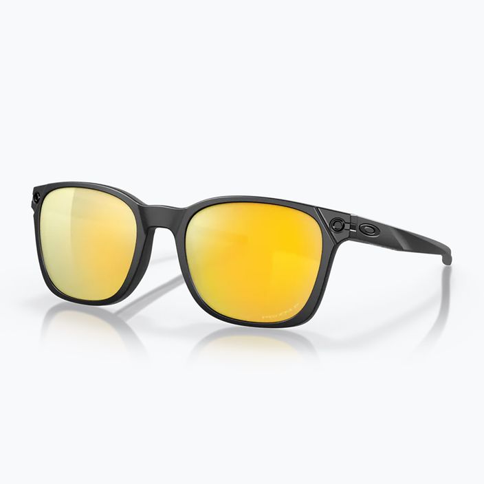 "Oakley Ojector" matiniai juodi/prizm 24k poliarizuoti akiniai nuo saulės 6