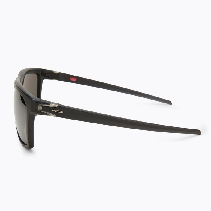 Oakley Leffingwell matiniai juodi rašaliniai/prizminiai juodi poliarizuoti akiniai nuo saulės 0OO9100 4